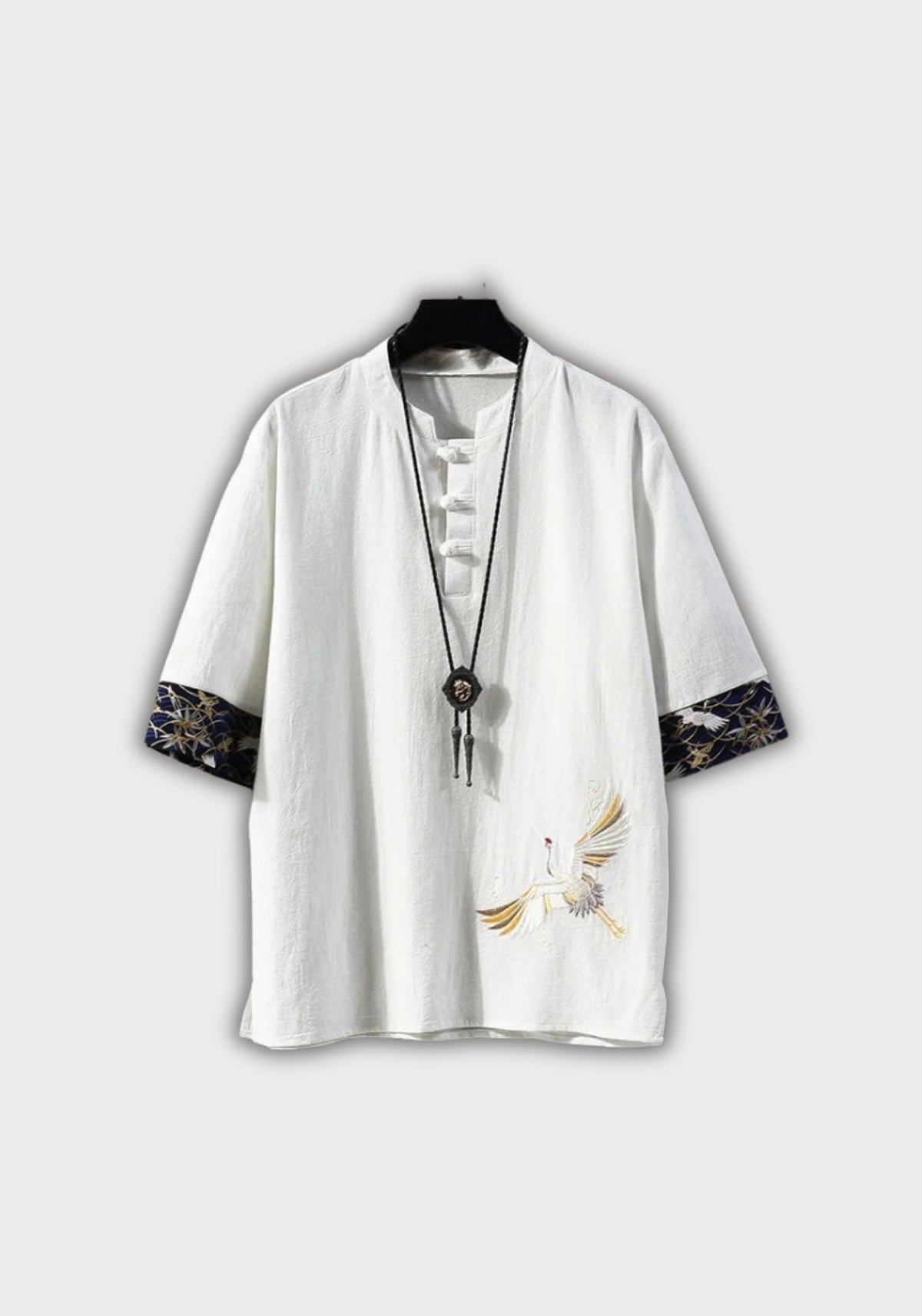 Chemise Col Kimono Homme