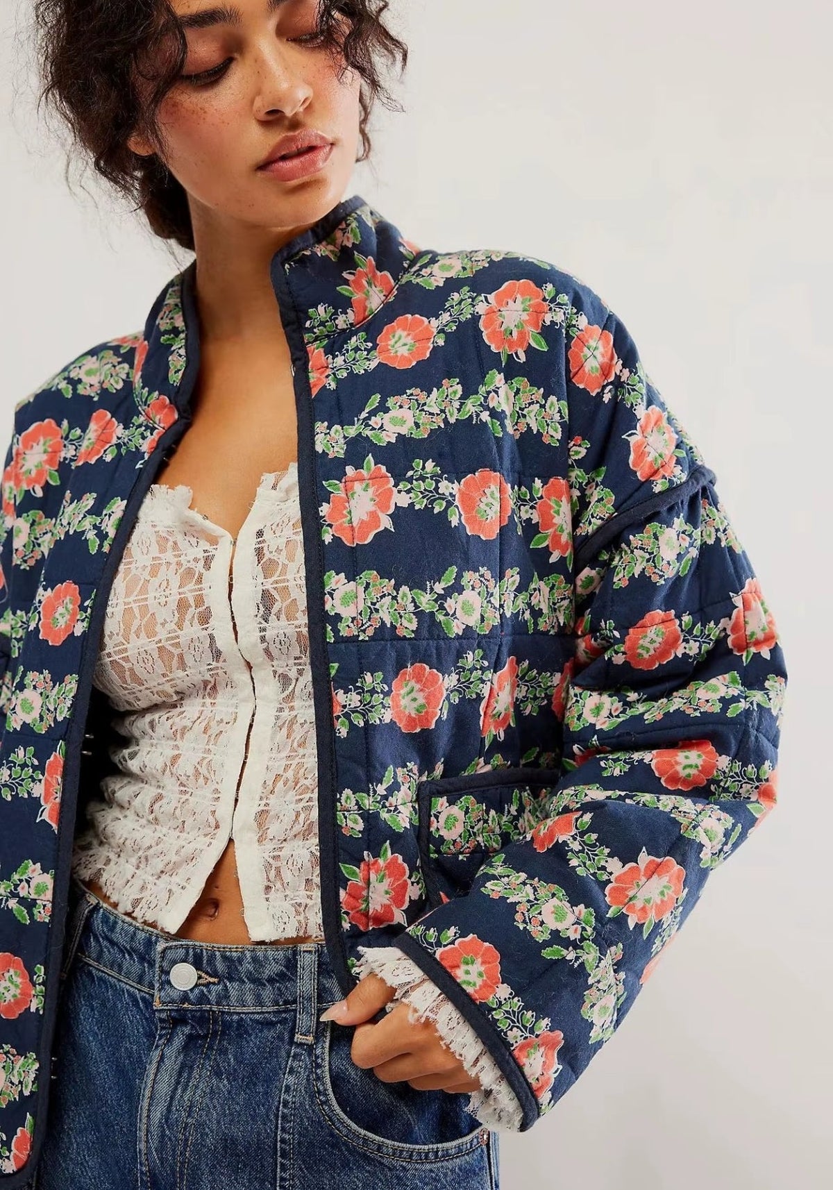 Kimono Bleu Marine