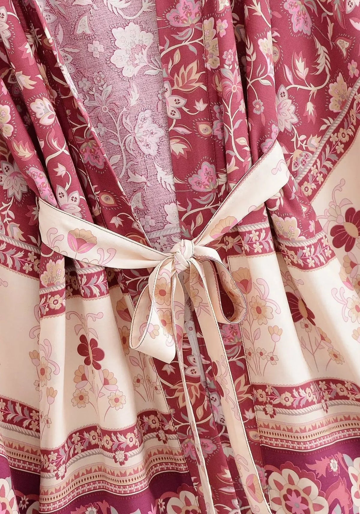Kimono Bordeaux