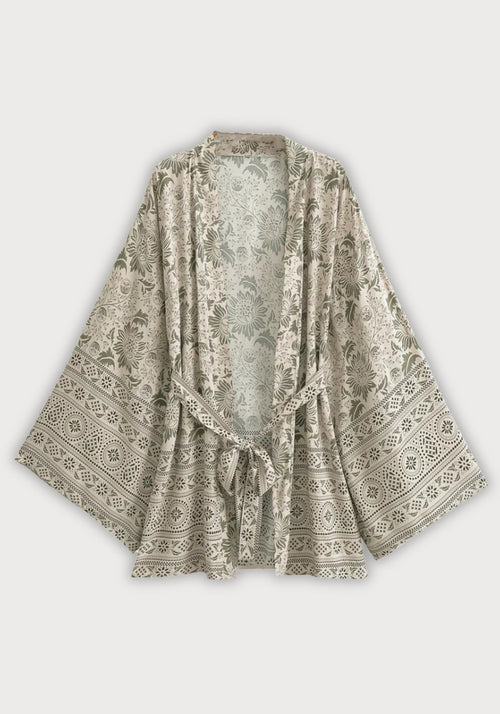 Kimono Court Coton Femme