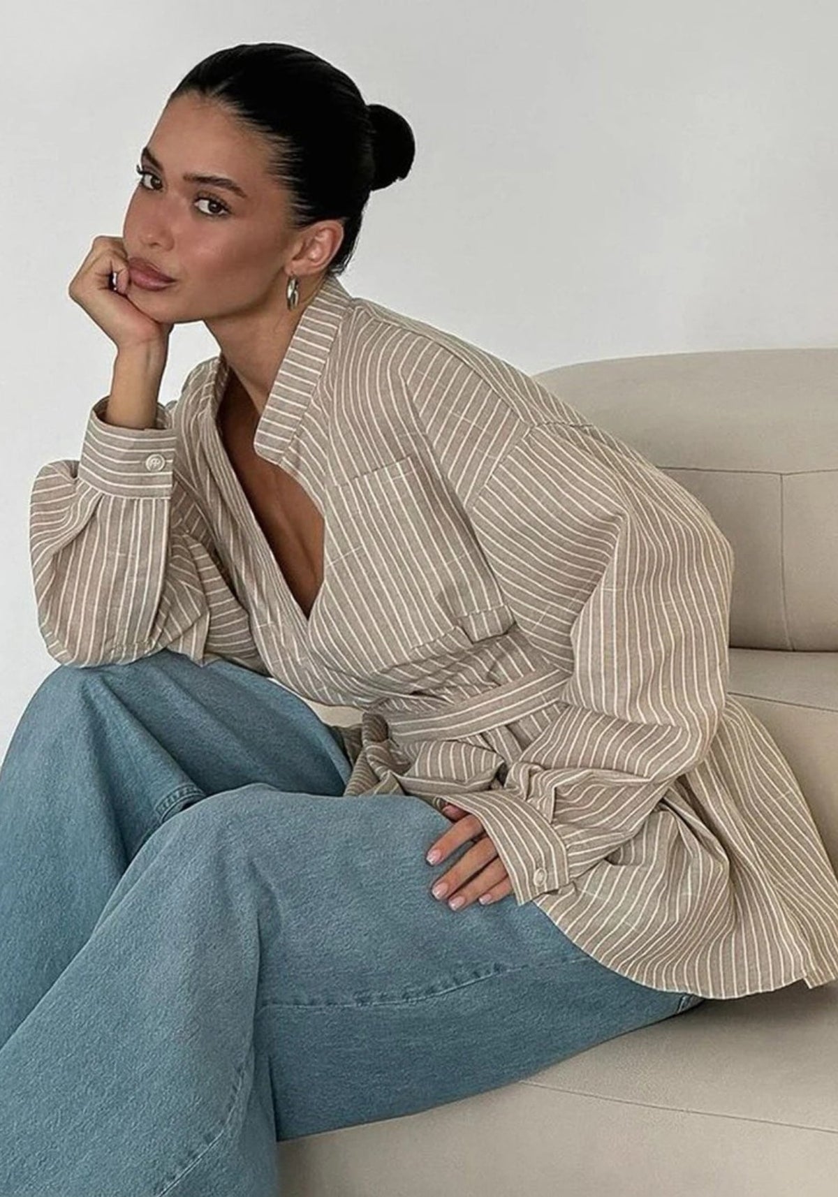 Kimono Court Femme Chic