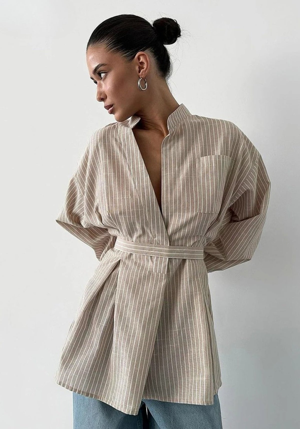 Kimono Court Femme Chic