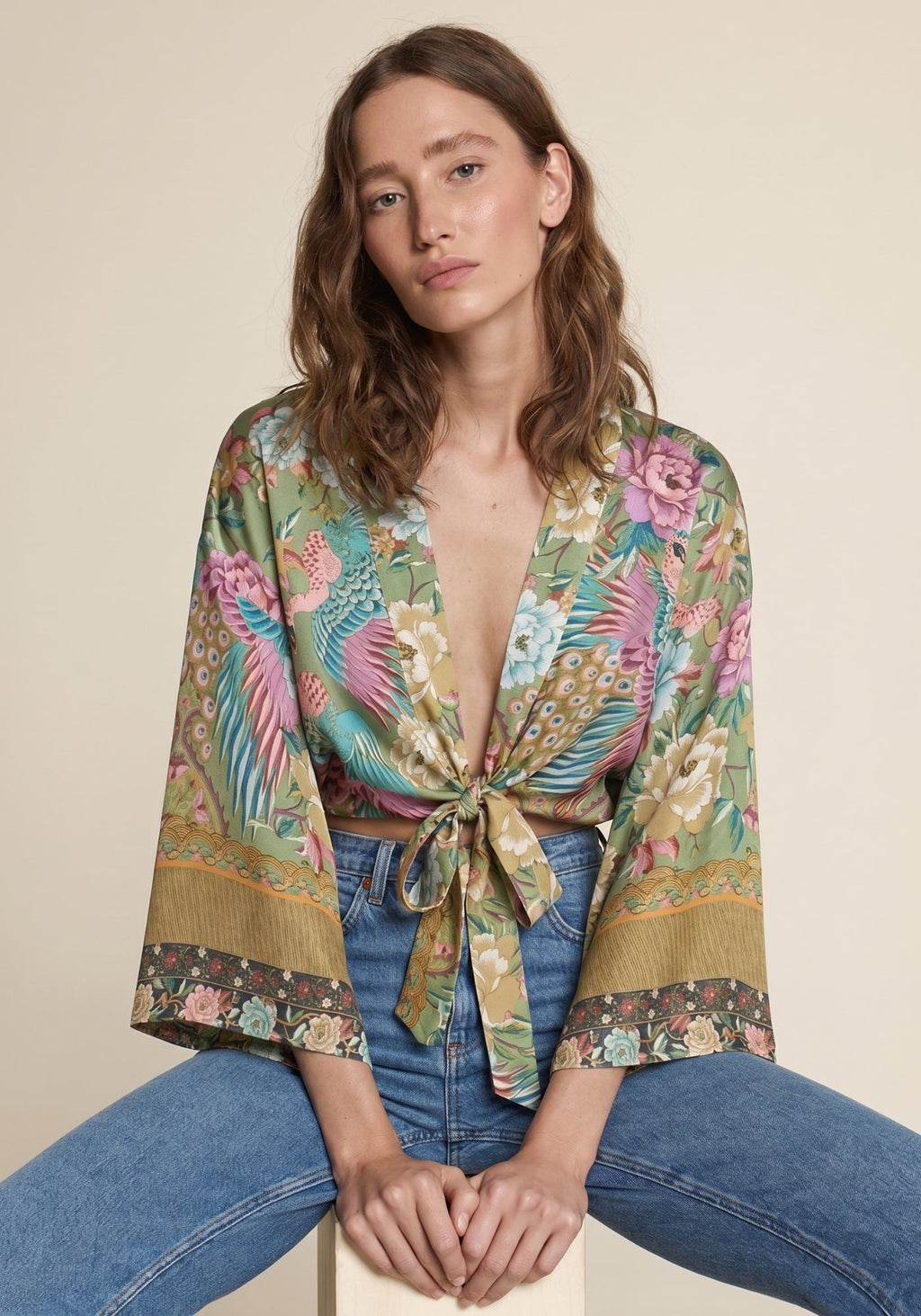 Kimono Japonais Femme Court