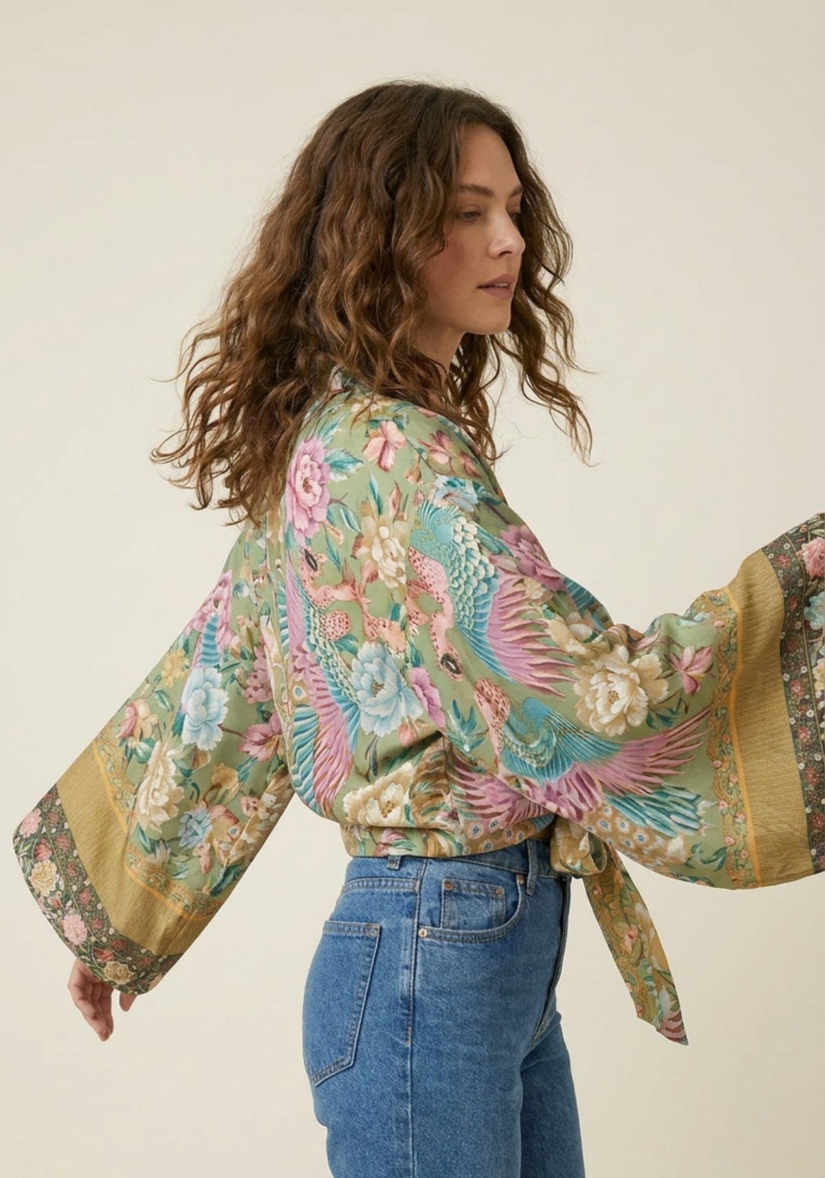 Kimono Japonais Femme Court