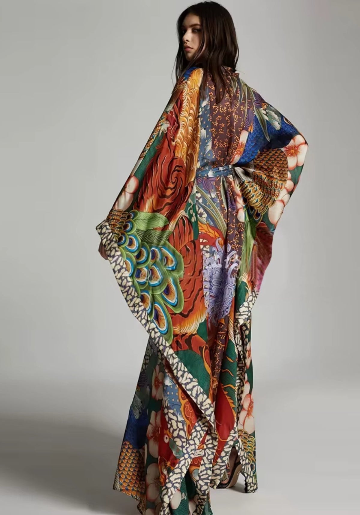 Kimono Long Satin