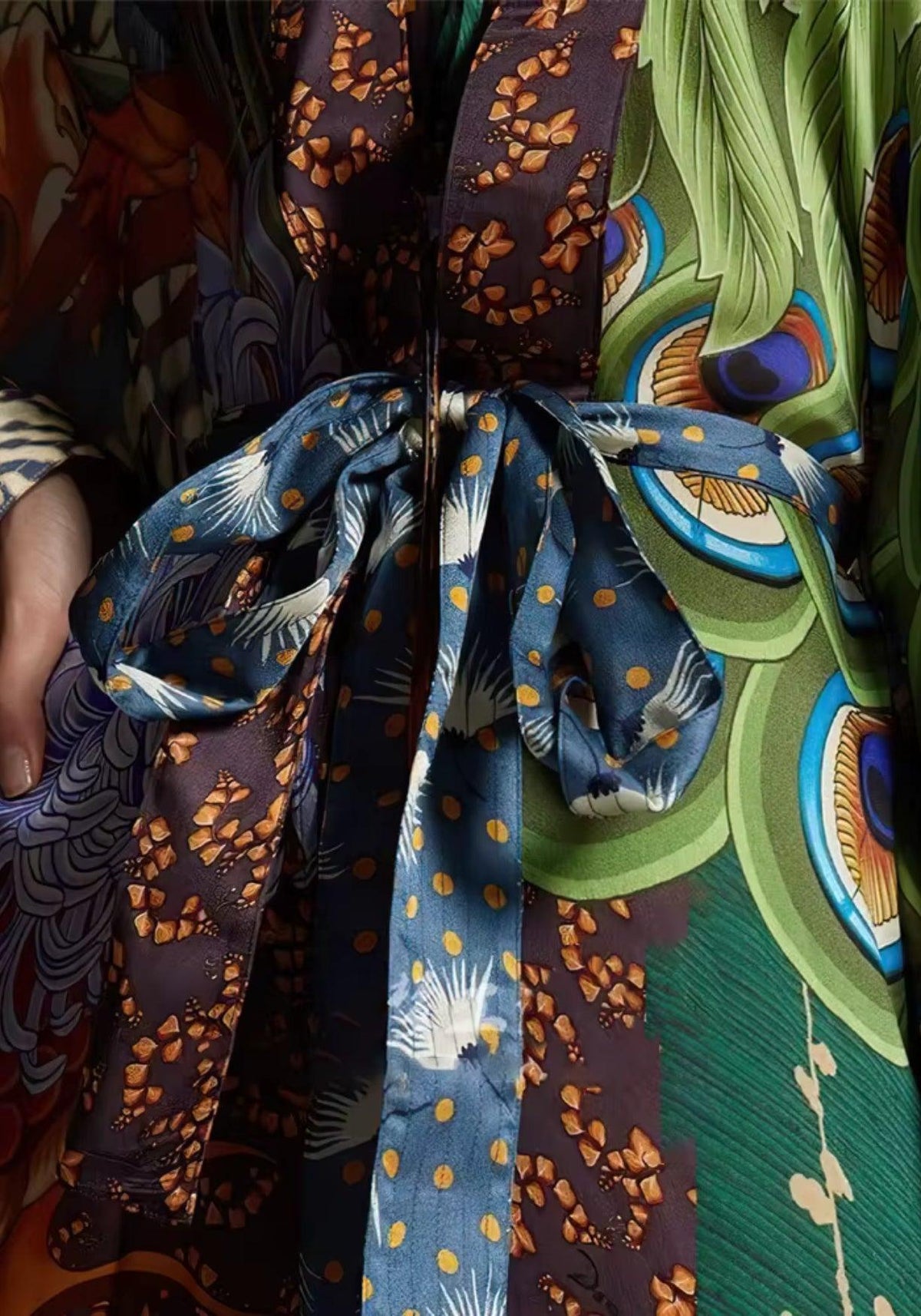 Kimono Long Satin