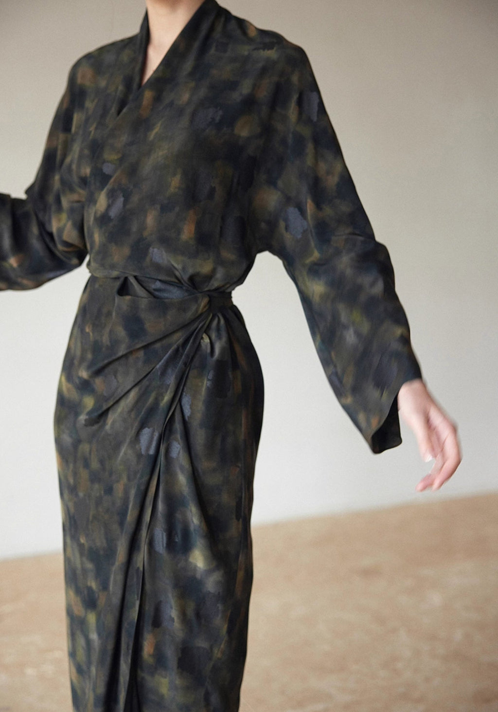 Kimono Long Soie