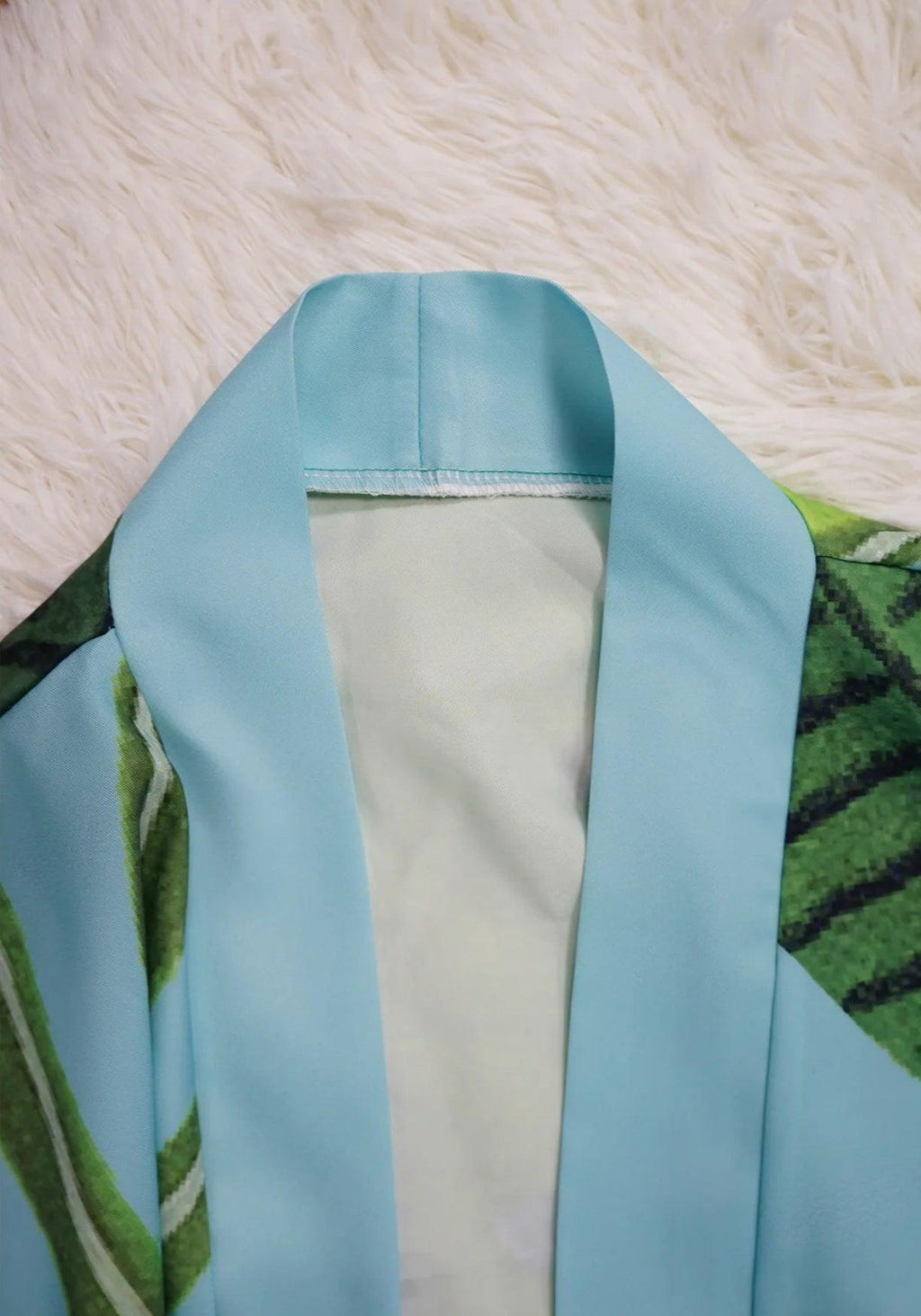 Kimono Long de Plage Tropical