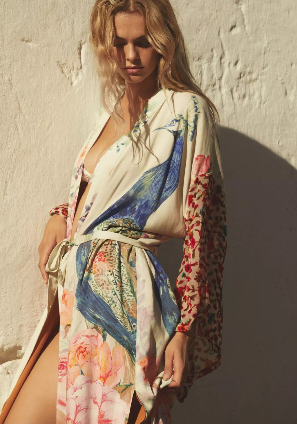 Kimono Plage Blanc