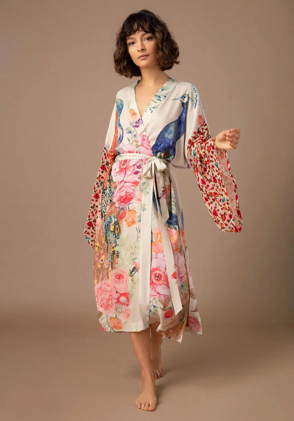 Kimono Plage Blanc