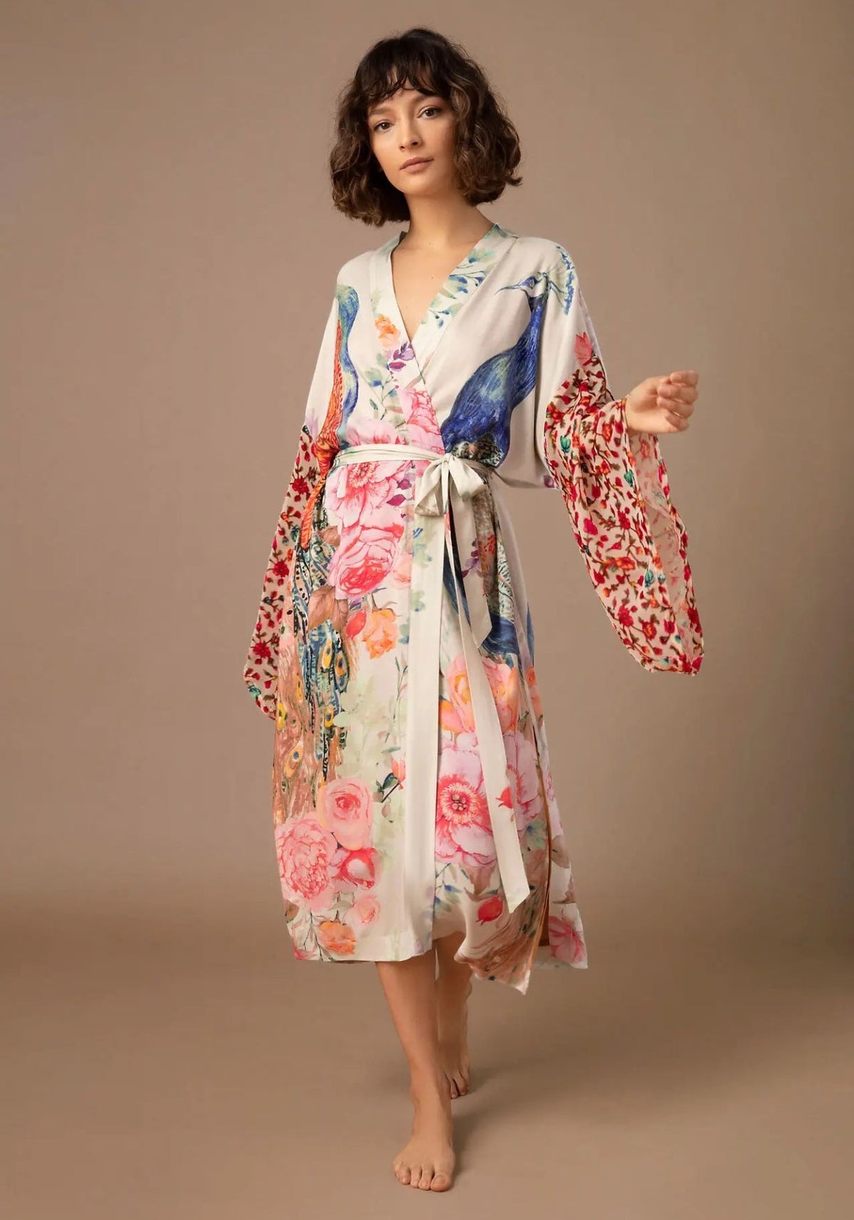 Kimono Plage Blanc