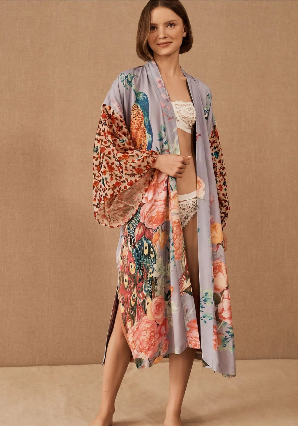 Kimono Plage Blanc