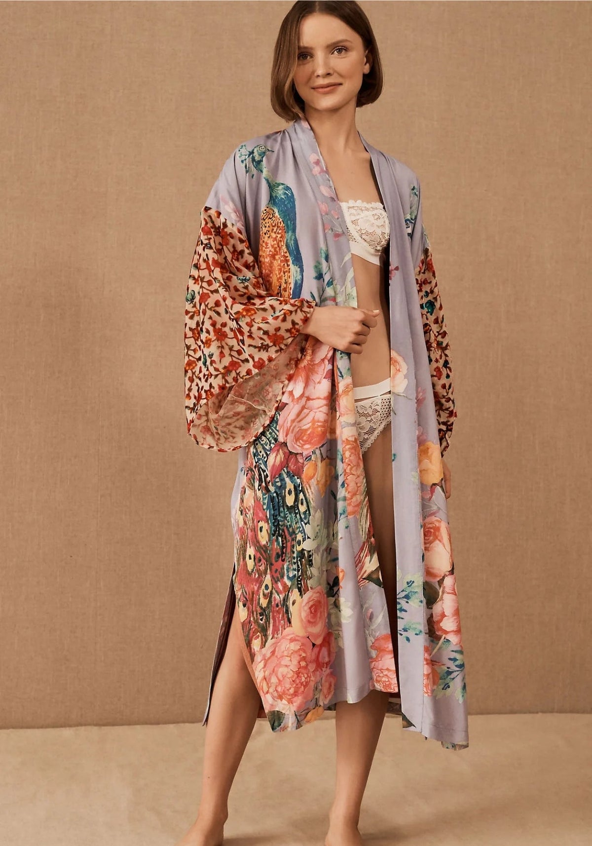 Kimono Plage Blanc