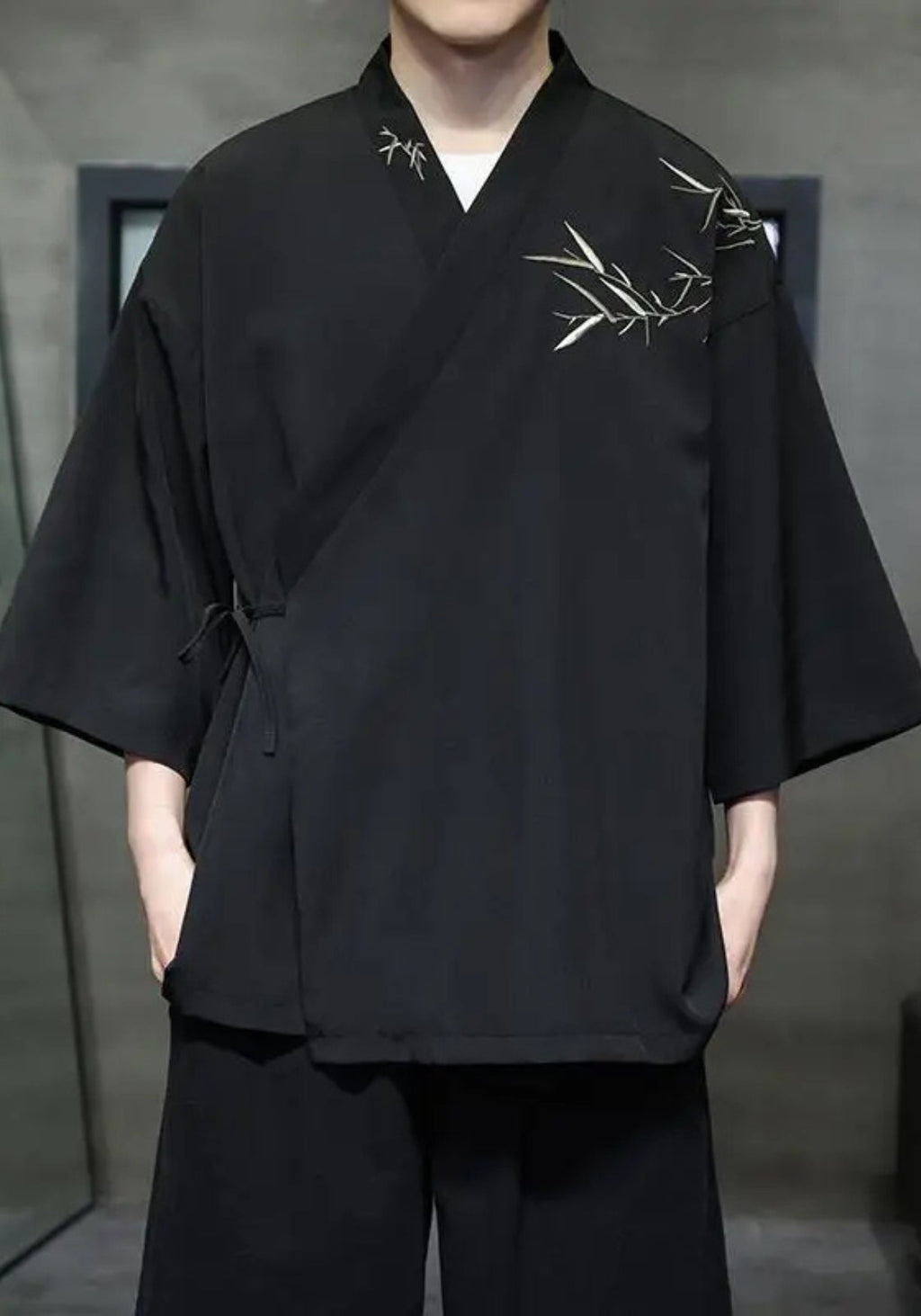 Kimono Satin Homme