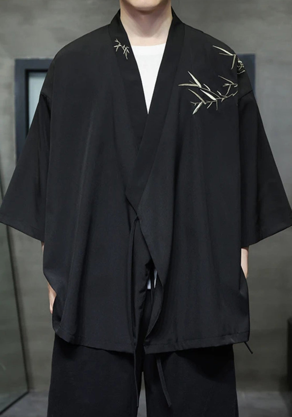 Kimono Satin Homme