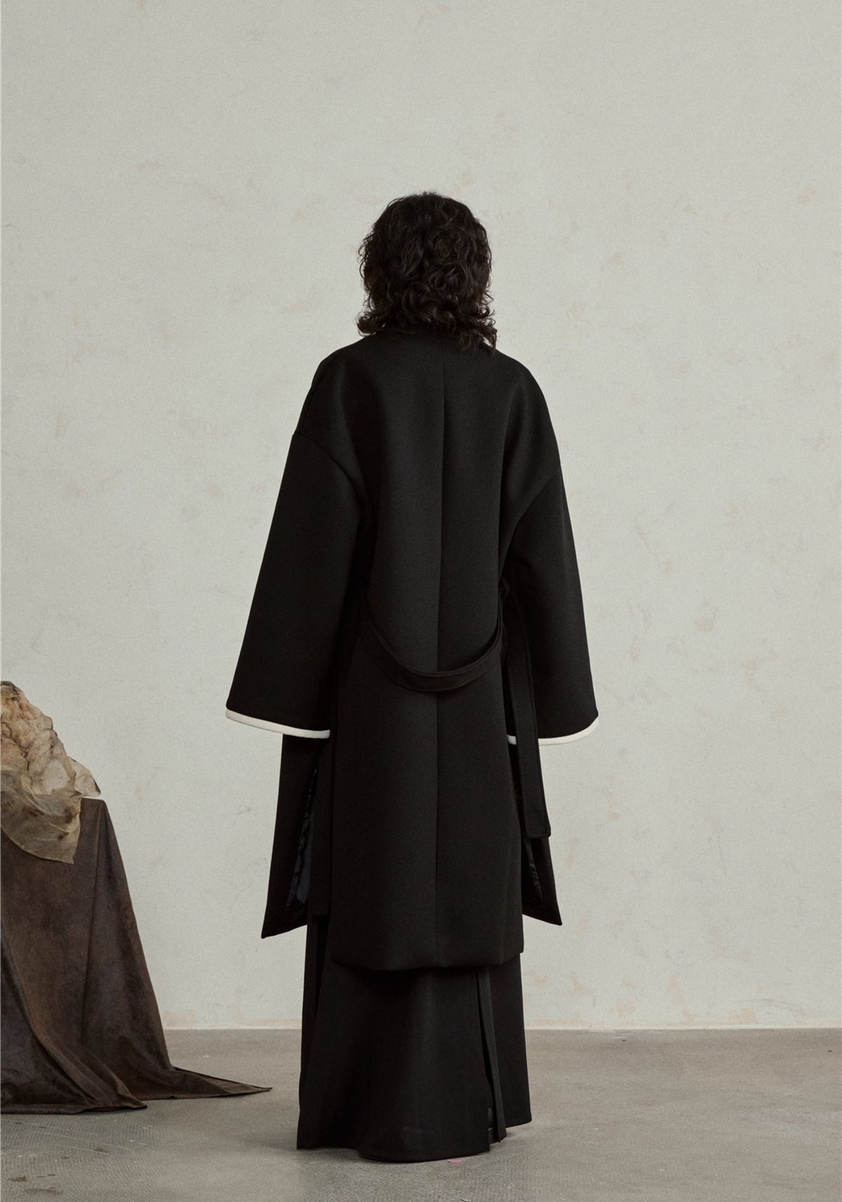 Manteau Kimono Noir