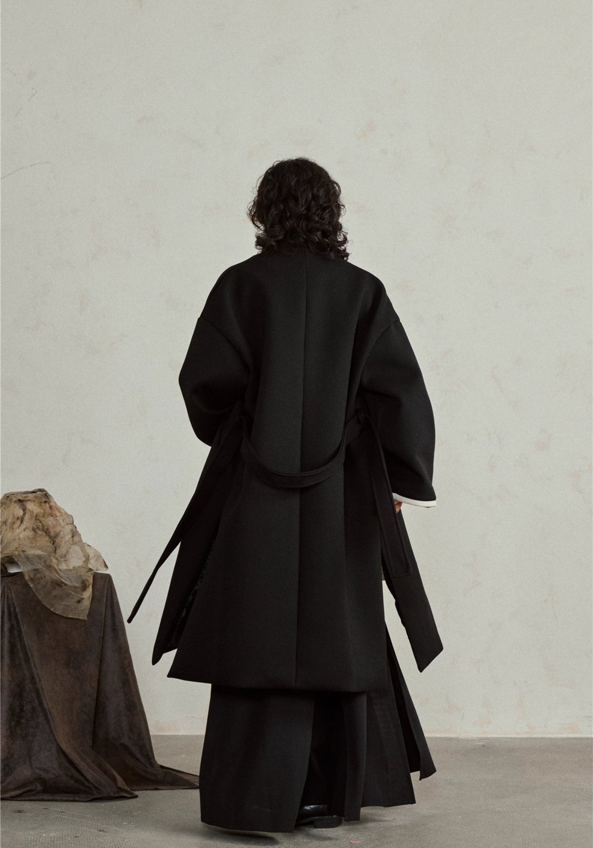 Manteau Kimono Noir