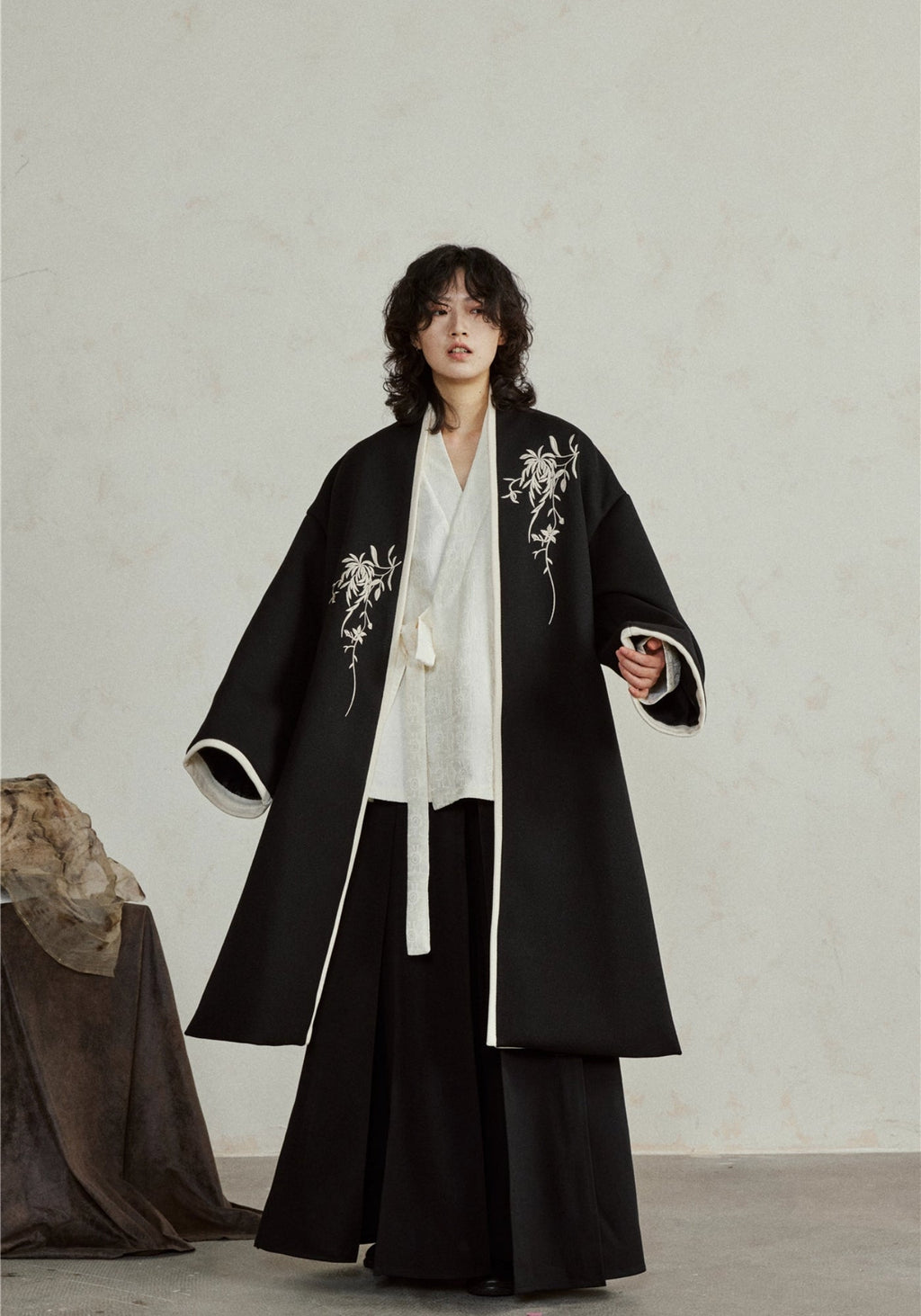Manteau Kimono Noir