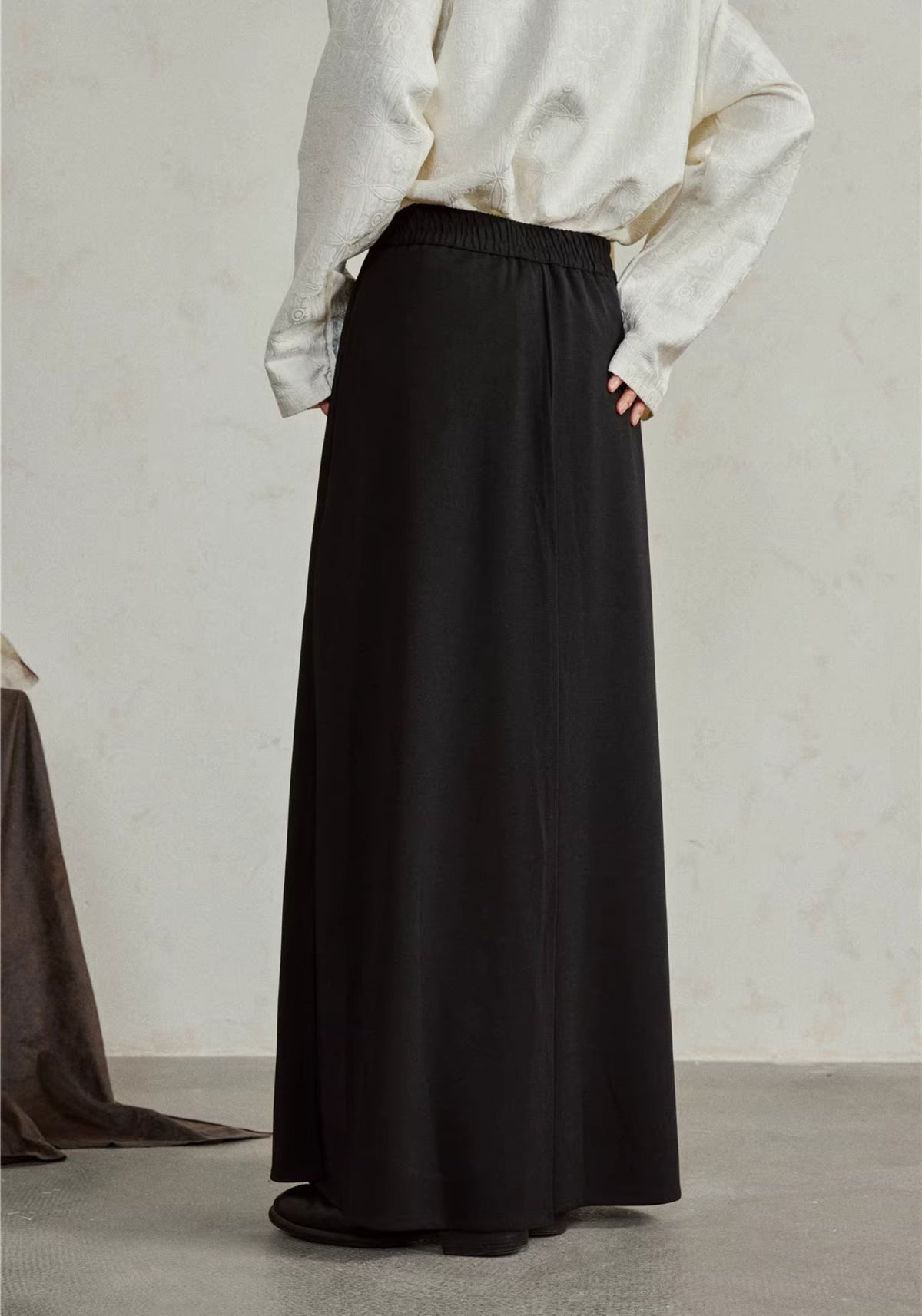 Pantalon Kimono Noir