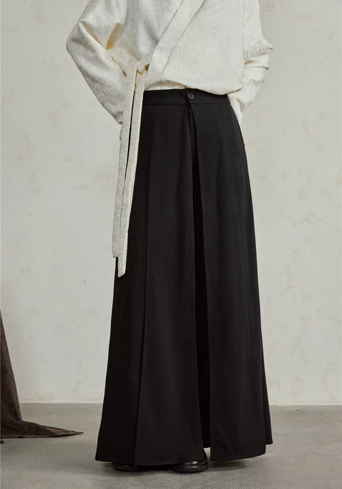 Pantalon Kimono Noir