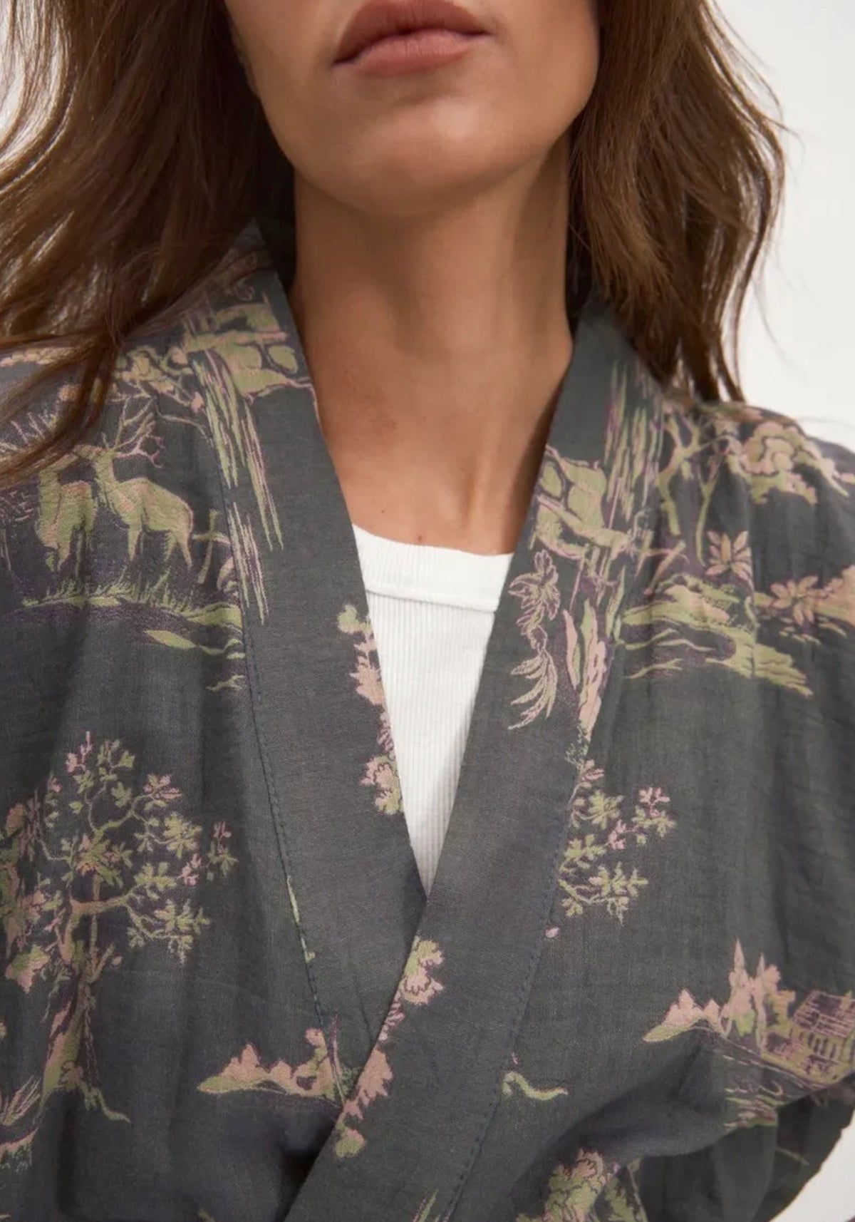 Peignoir Kimono Femme Long