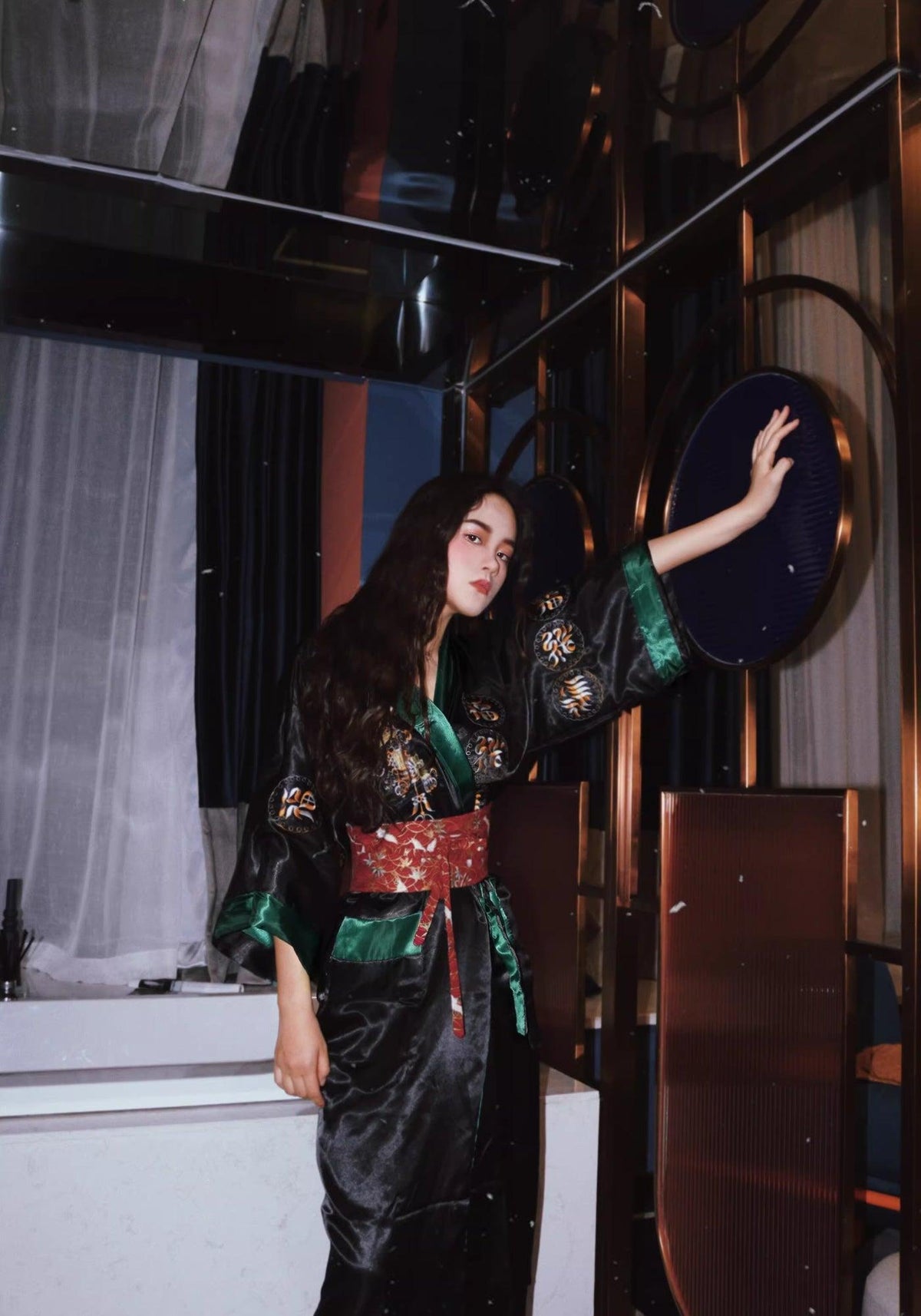 Robe Kimono Longue