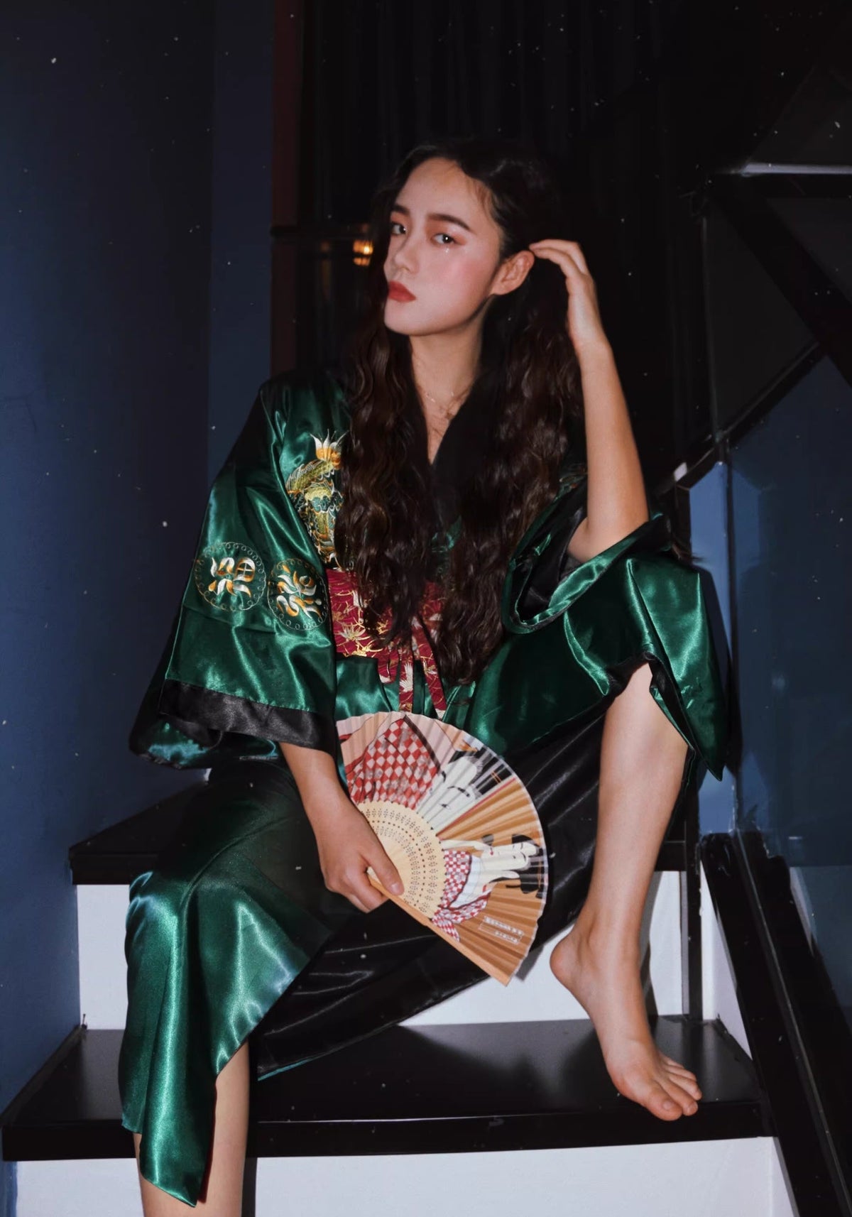 Robe Kimono Longue