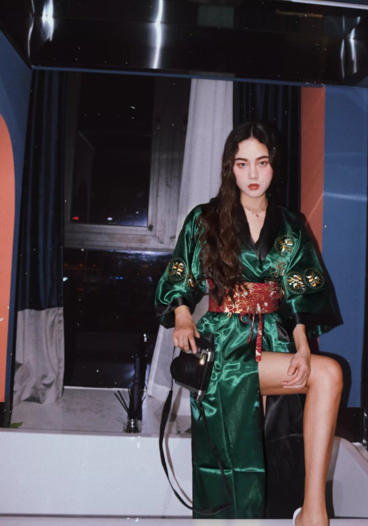 Robe Kimono Longue