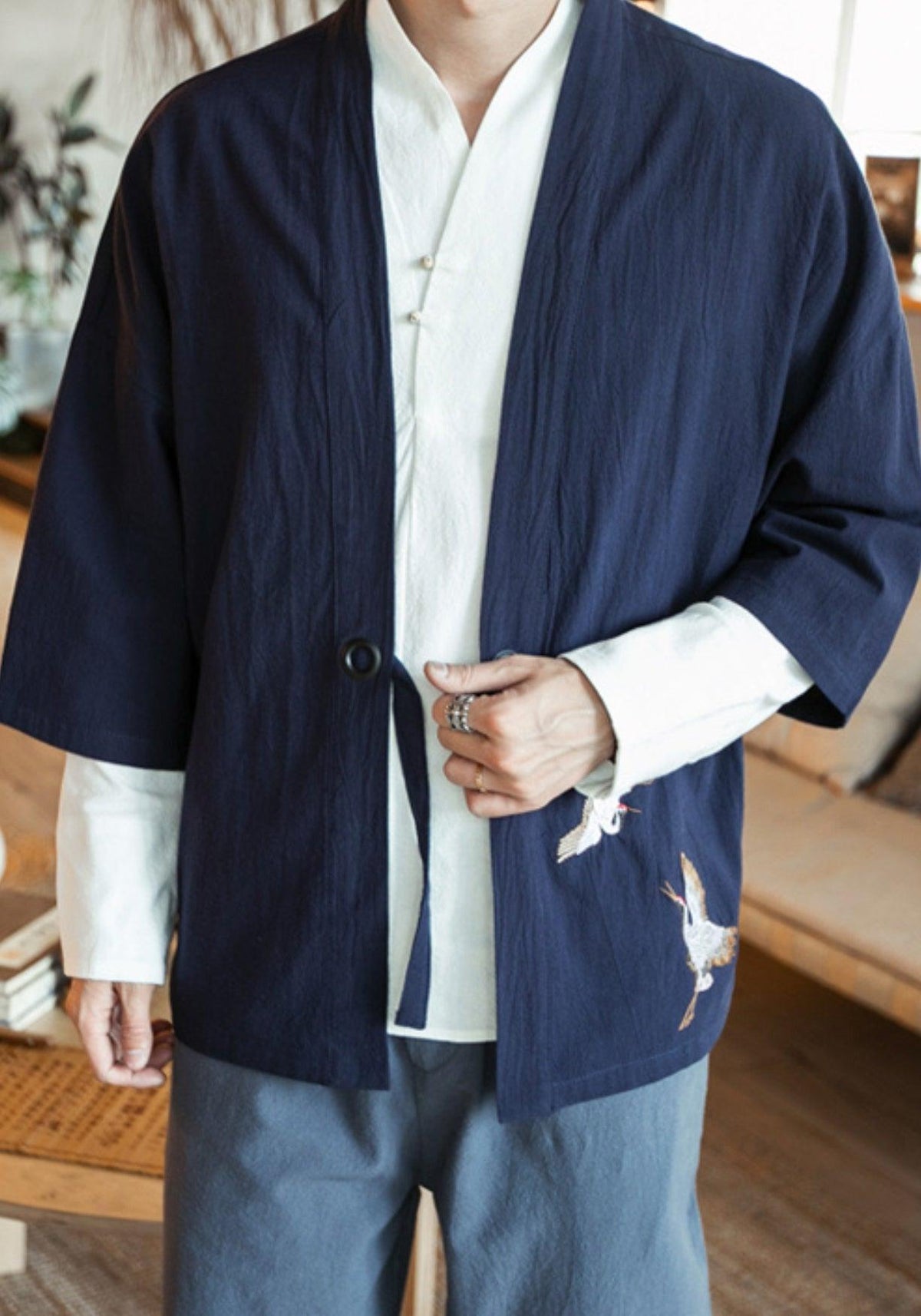 Veste Japonaise Homme