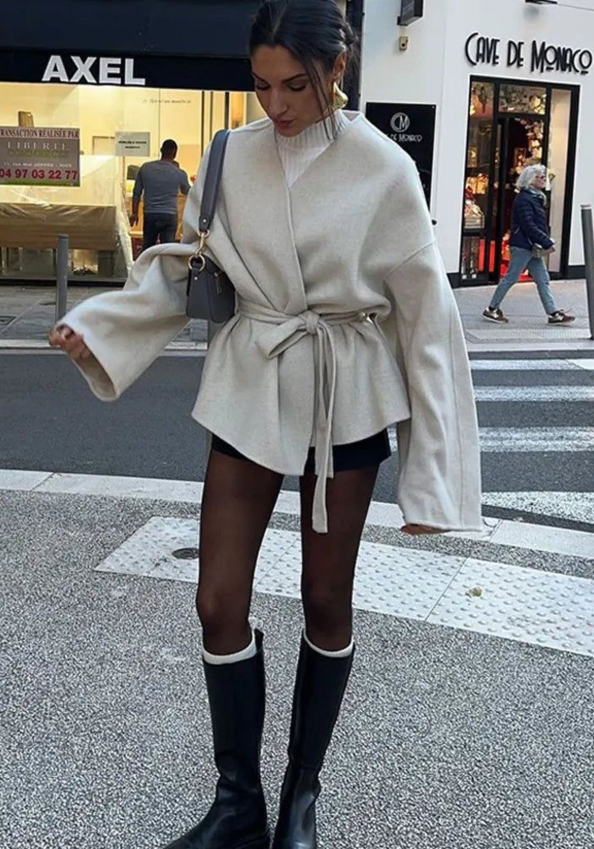 Veste Kimono Courte Femme