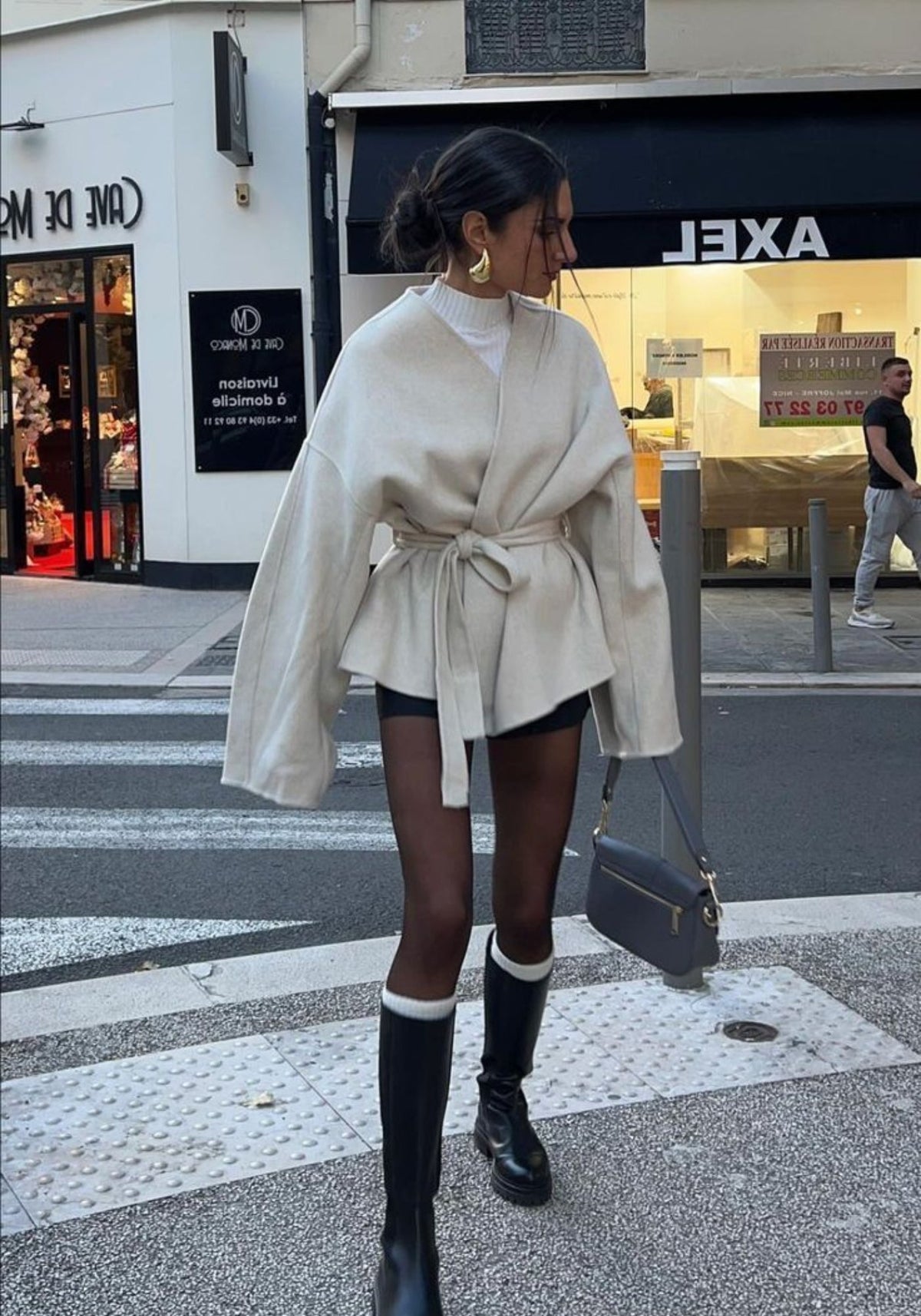 Veste Kimono Courte Femme