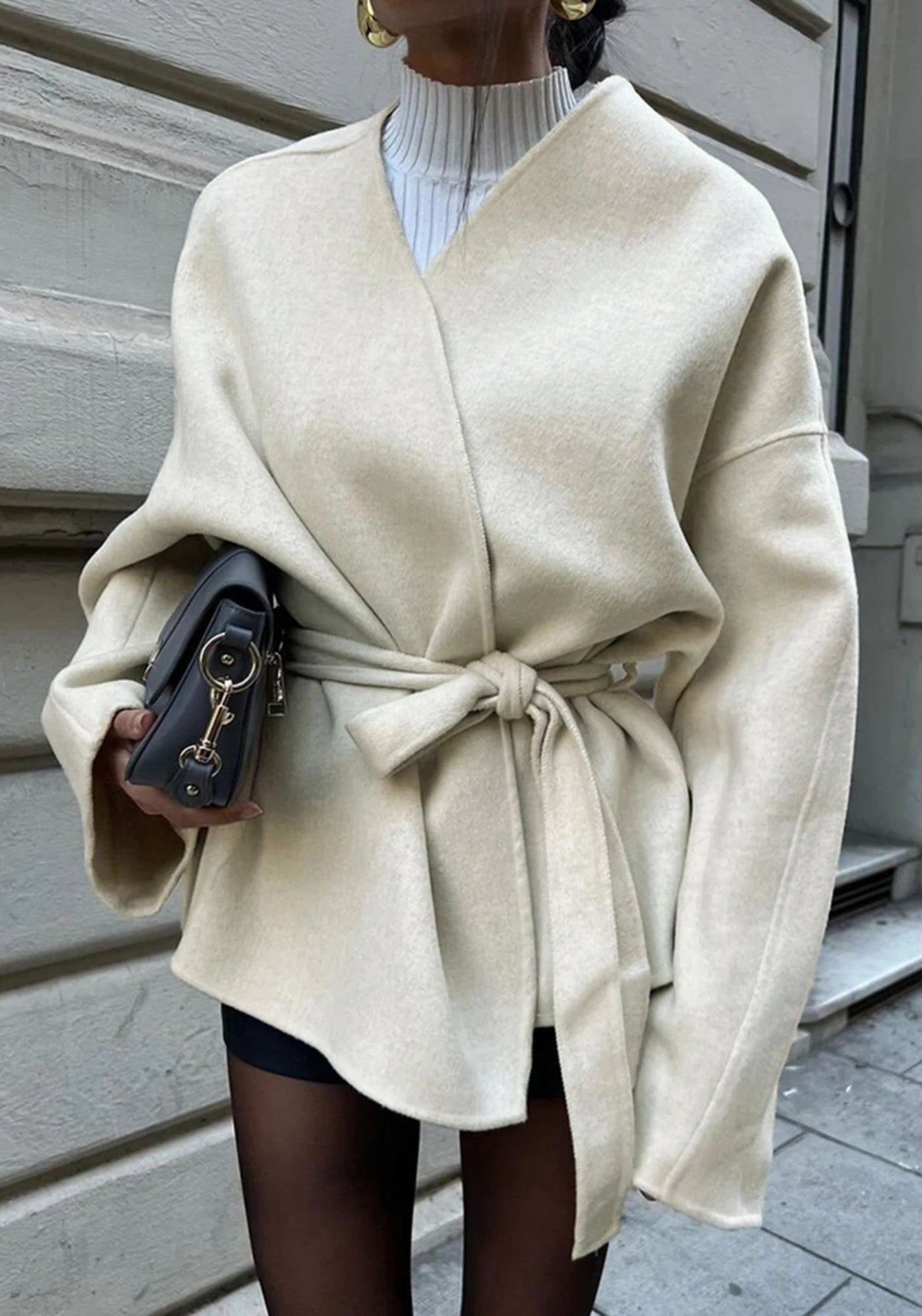 Veste Kimono Courte Femme
