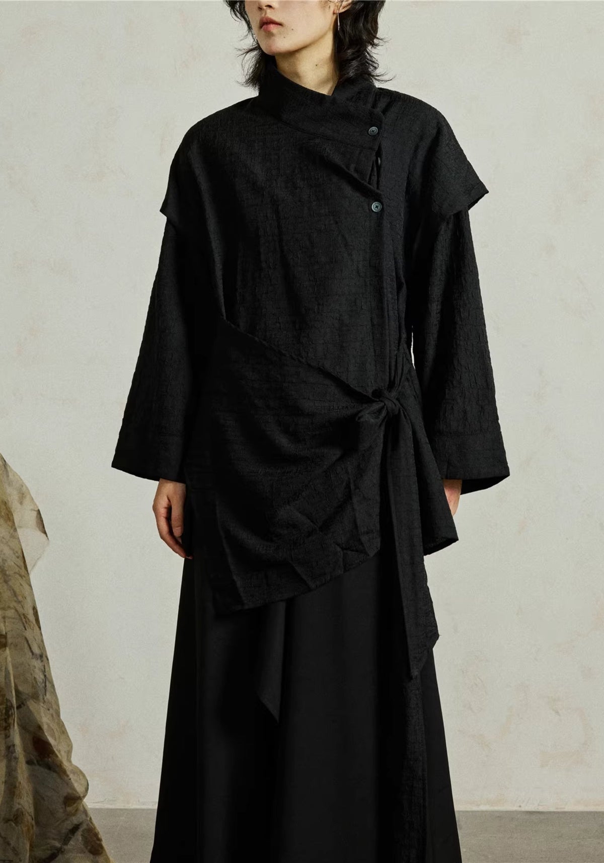 Veste Kimono Noire