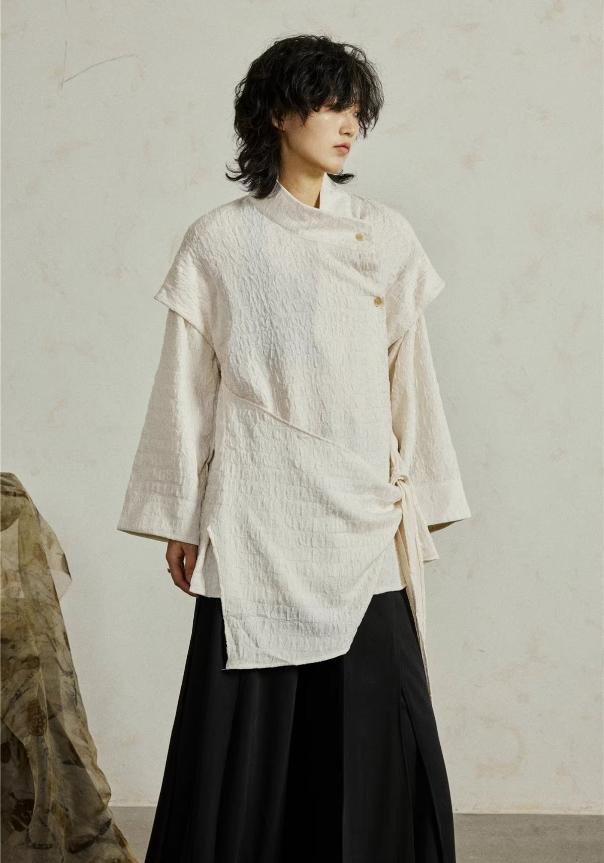 Veste Kimono Noire